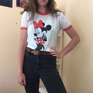 Disney Minnie Mouse Graphic Ringer T